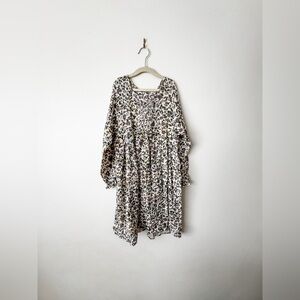 Rylee and cru floral gauze dress size 12-14